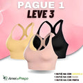 Compre 1 e Leve 3 Sutiã ConfortUp™ Sustentação
