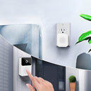 Campainha Com Câmera Vídeo Porteiro Sem Fio Wi-Fi HD Inteligente Smart Home Vê Pelo Celular Recarregável
