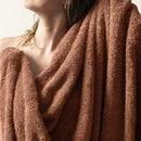 Kit 10 Toalhas de Banhão Gigante Fio penteado 100% Algodão 70 x 140cm Neutras