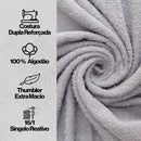 Kit 10 Toalhas de Banhão Gigante Fio penteado 100% Algodão 70 x 140cm Neutras