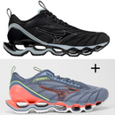 Kit 02 pares de Tênis Unissex -MizunoWaveProphecy13